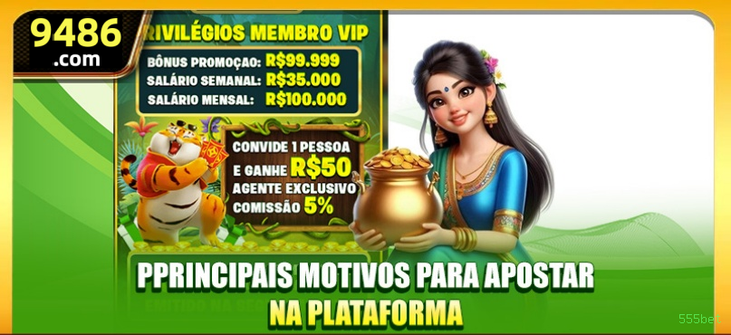 Cashback VIP 555bet - reembolso semanal